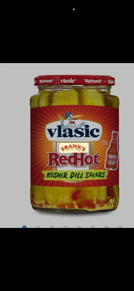 Lanzas de eneldo al rojo vivo Franks, eneldo al por mayor, chips de eneldo y salsa de eneldo al rojo vivo Franks Foto 2 de 4