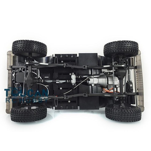 1/6 Capo aktualisiert 4x4 unlackierte Raupenraupe RC SIXER1 Auto Motor ESC Dachlichtsystem - Bild 7 von 9