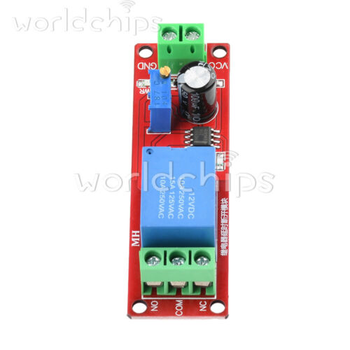 NE555 12V Adjustable Disconnect/Connection Time Delay Relay Timer Switch Module - Picture 5 of 14