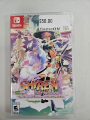 Shiren the Wanderer Tower of Fortune & the Dice of Fate - Nintendo Switch CIB