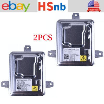 2PCS D1S Xenon HID Headlight Ballast Control Unit Module Fits BMW X3 X5 3,4,6