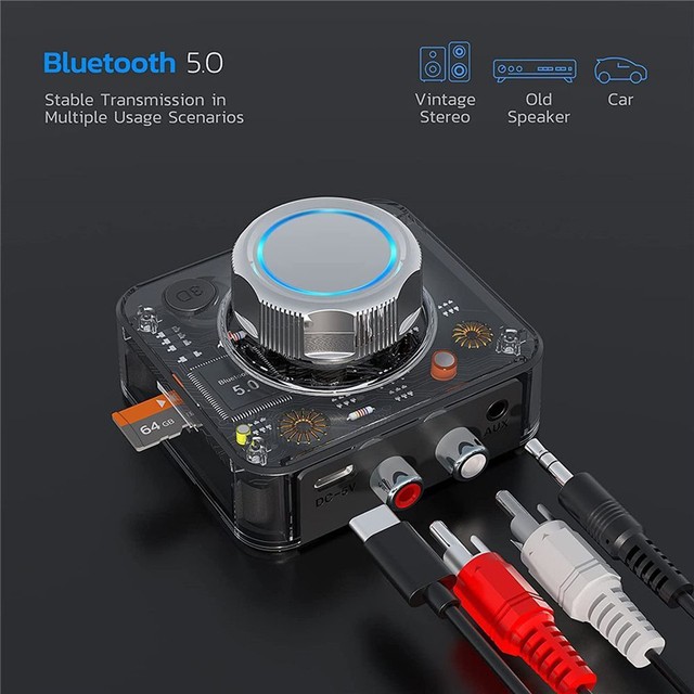 Adapter Audio Receiver Auto Audio Transmitter Car Audio Transmitter Kit Adapter Audio Receiver Auto Audio Transmitter Car Audio Transmitter Kit