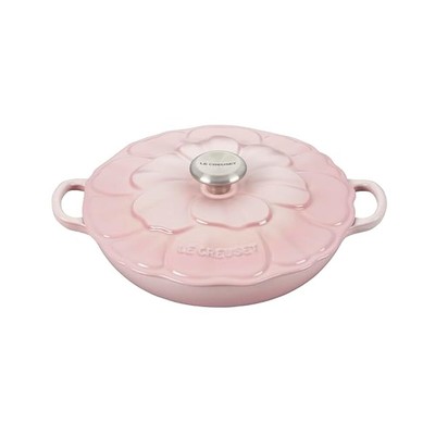 Long,Lasting Enamel Braiser, 2.25qt, Perfect for Stews & Slow Cooking