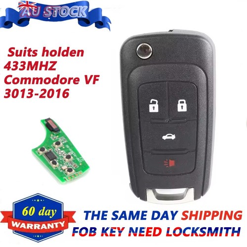 4buttons Remote Flip Car Key Fob suitable for Holden Commodore VF 2013 2014 2015