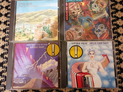 Little Feat - Time Loves A Hero - Shake Me Up - Dixie Chicken + 1 More FREEPOST