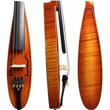 Craft baroque style hand made violin 4/4,flamed maple back 12516