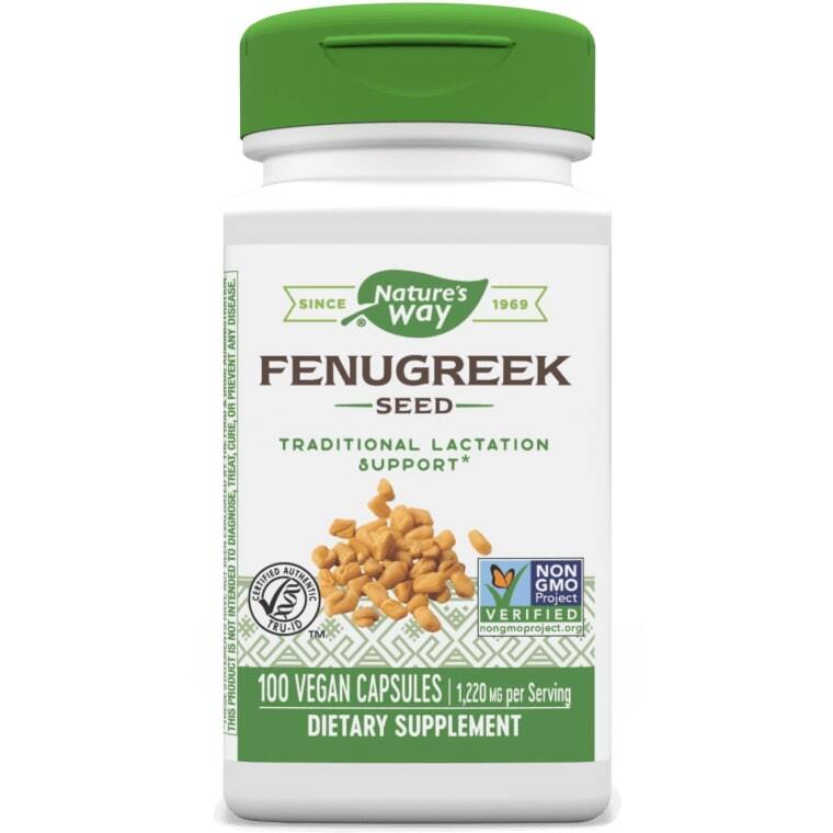 Nature's Way, Fenugreek Seed, 1220mg, 180 Veg. Kapseln - Blitzversand
