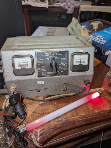 mallory Ac To DC rectopower supply model 12 RS 6 D Works Great - Picture 2 of 4