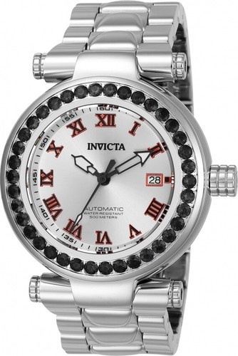 RARE INVICTA SUBAQUA NOMA I 3CT BLACK SPINEL 47MM AUTOMATIC WATCH 23543