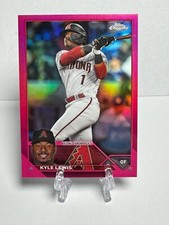 2023 Topps Chrome Update Kyle Lewis Magenta Refractor #'d /399