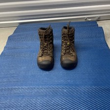 KEEN Utility Mt Vernon Mens Sz 9.5D Dry Waterproof Work Boots USA MADE 1014600