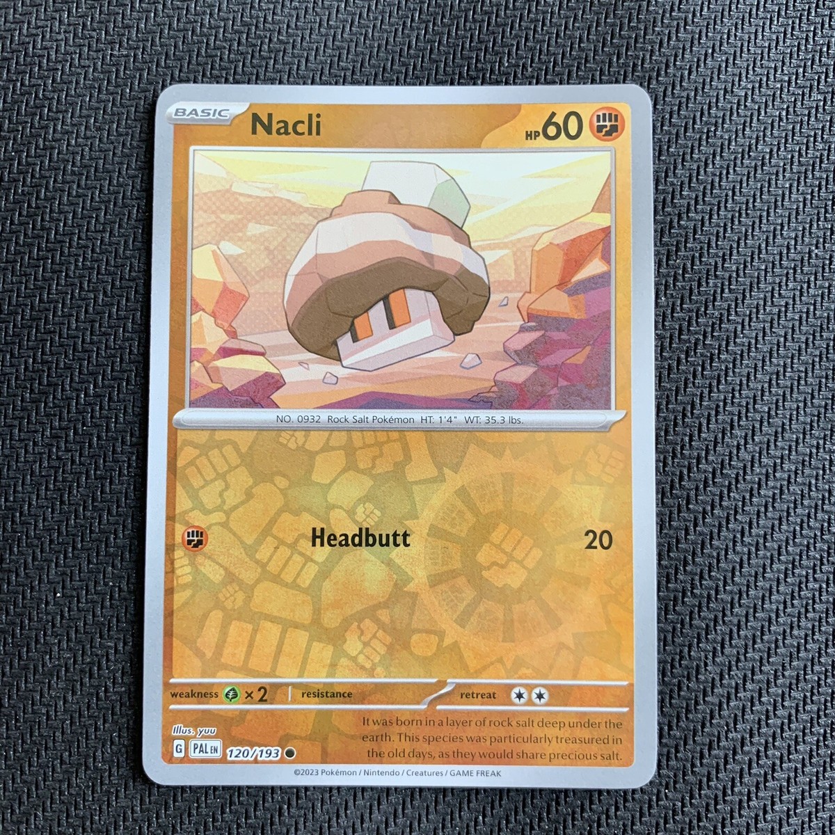 nacli pokemon card price PSA 10 | Nacli Art Rare | sv2D Clay Burst main image 1
