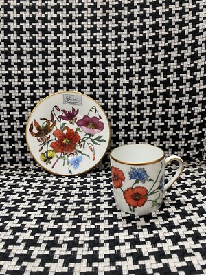 Vintage Gucci Flora Bernardaud limoges Limited Edition