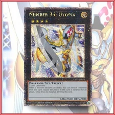 YuGiOh Number 39: Utopia QUARTER CENTURY RARE TN23-EN013 💎