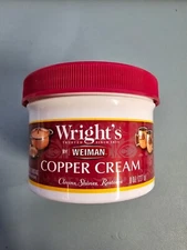 Wright's Copper and Brass Cream Cleaner - 8 Ounce
