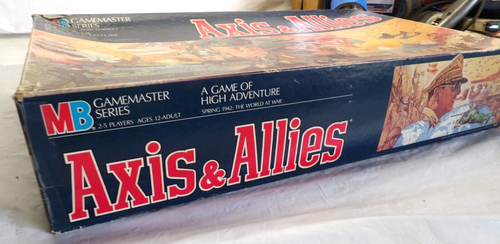 Juego de mesa vintage MB AXIS & ALLYS Gamemaster Series 1987 - Imagen 2 de 7