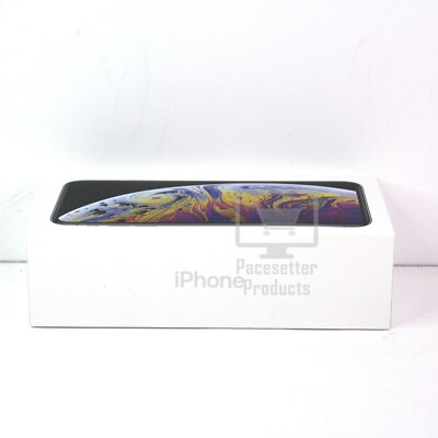 Apple iPhone Xs Max 256GB Silver Edition - Original BOX ONLY | eBay