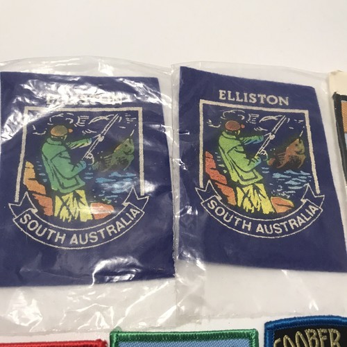 Lot of 10 Vintage Souvenir Cloth Badges Patches South Australia - Picture 6 of 13