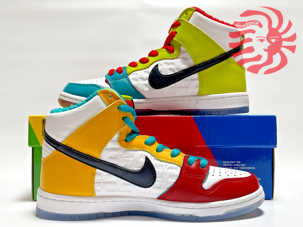 Nike SB Dunk High Pro QS froSkate All Love [US 6-11] DH7778-100 New