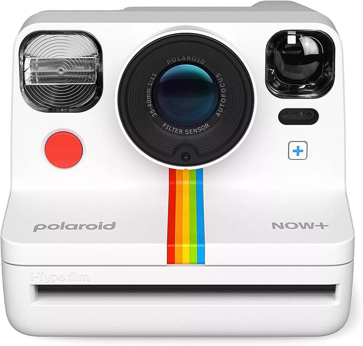 Polaroid Now+ Instant Camera with Bluetooth and Lens Filter Kit -  Generation 2 (Black) 