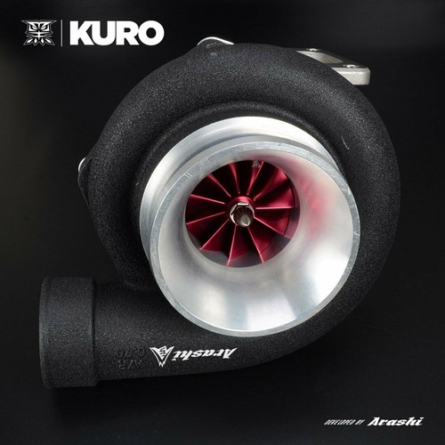 Rodamiento de bolas de cerámica KURO 4" GT3582R turbo A/R 0,63 T3 acero inoxidable 600 HP - Imagen 2 de 5