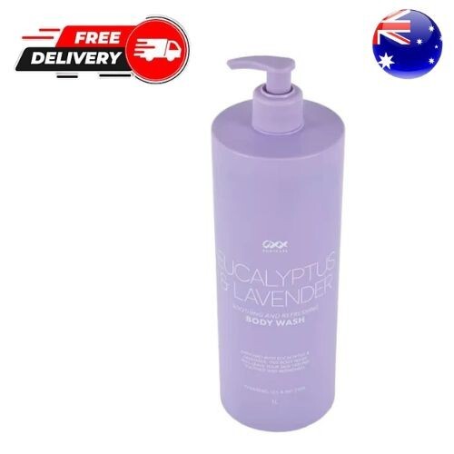 Soothing & Refreshing Body Wash 1L - Eucalyptus & Lavender* - Picture 1 of 4