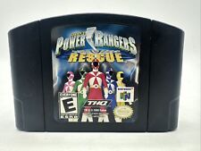Power Rangers Lightspeed Rescue (Nintendo 64 N64, 2000) Genuine OEM Authentic