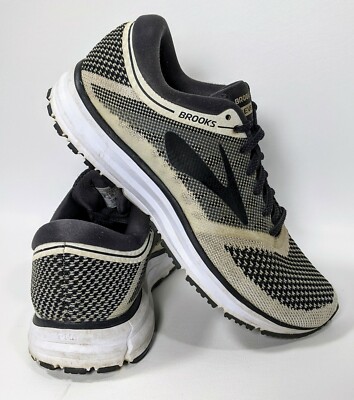 NEW Brooks Men/'s Revel Running Shoes Lace Up Black//White #1102601D115 202GH tz