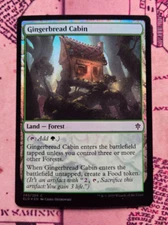 MTG Foil Gingerbread Cabin Throne of Eldraine Magic the Gathering NM