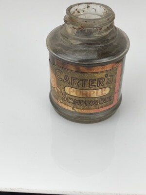 Carter's Purple Stamping Ink Size 44 x 61mm (e268)