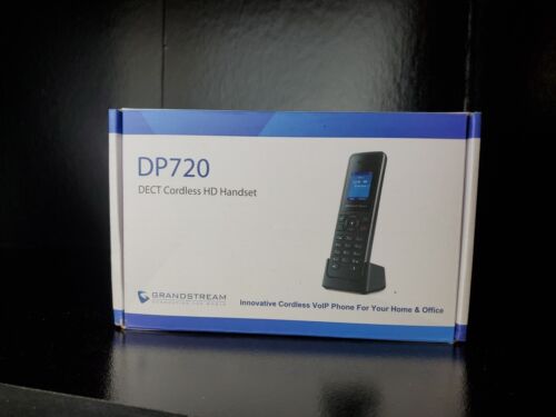 Grandstream DP720 10 SIP Accounts Full HD Audio Dect Cordless VoIP Telephone