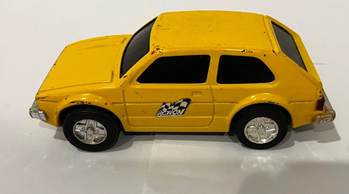 1976 Tonka 19Volkswagen Golf Vintage 6" Yellow Stamped Friction Metal Toy Car