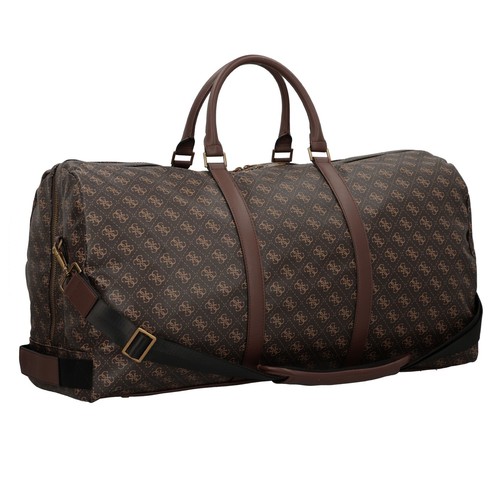 Guess Pisa Weekender Reisetasche 60cm #GUE-TMPILO_P5227 (brown-ochre-burgundy) - Bild 2 von 6