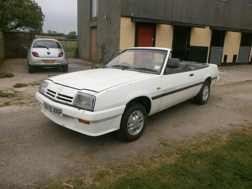 1986 OPEL MANTA BERLINETTA WHITE