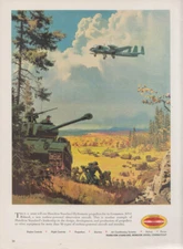 US Army Grumman AO-1 Mohawk observation plane Hamilton Standard ad 1958 AW