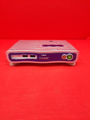 Vtech Vflash Home Edutainment System Console Silver 80-70000-004 8195