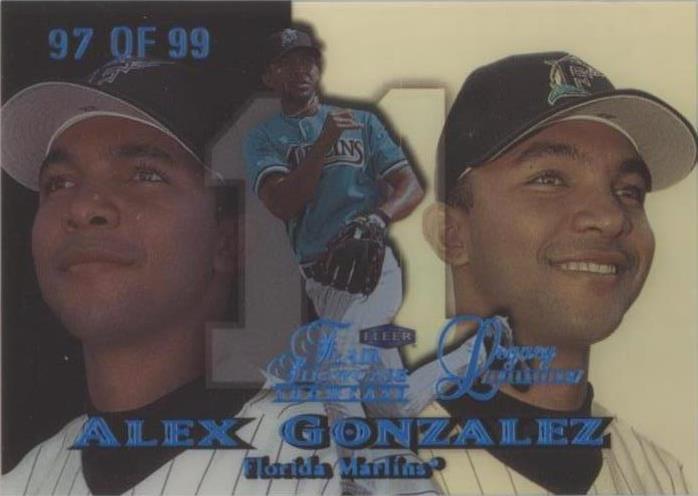 1999 Flair Showcase - Alex Gonzalez #97L - 1 of 1