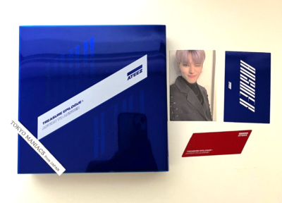 ATEEZ TREASURE EPILOGUE Action To Answer Z ver Blue CD Wooyoung