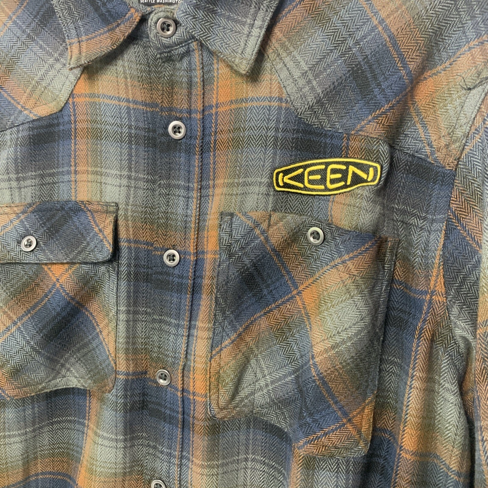 outdoor-research feedback flannel long sleeve button up plaid keen shirt