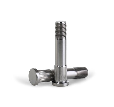 Titanium Skateboard Truck Kingpin 2 pieces 6AL4V Aerospace Grade by ACER Racing