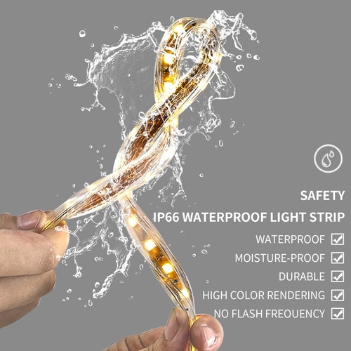 Modern LED Bathroom Mirror w/ Backlit Clear Glass Frame Defog Dimmable Touch HD - Picture 15 of 17