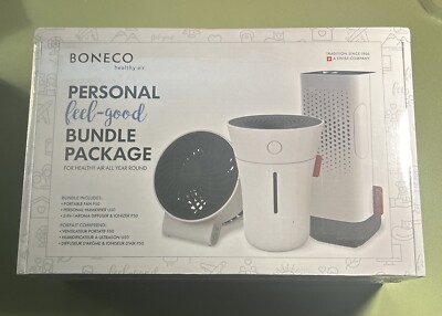 Boneco Personal Feel Good Bundle Humidifier Fan Diffuser All In One.  New Sealed
