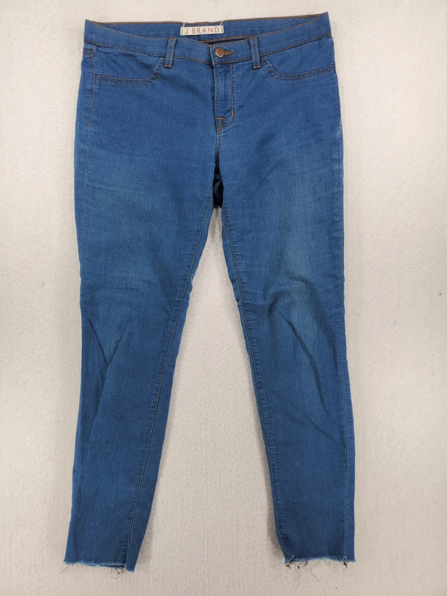 J Brand Womens Sz 31 Salton Super Skinny Jeans Lightweight Stretch Denim Medium