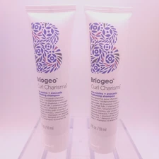 LOT OF 2 Briogeo Curl Charisma Rice Amino + Avocado Hydrating Shampoo 2oz each