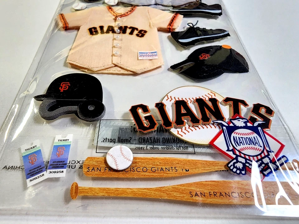 San Francisco Giants Baseball Team Jersey Helmet 3D EK Success RARE - Image 2 of 3