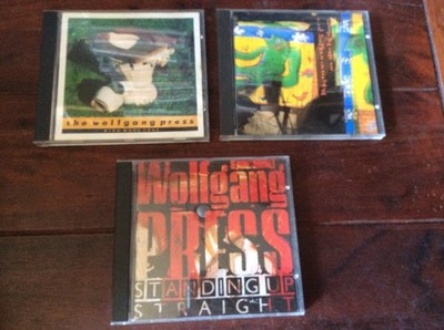 The Wolfgang Press [3 CD Alben] Bird Wood Cage Standing Up Straight Legendary