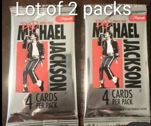 2 Packs 2025 Keepsake Michael Jackson Limited Premium Bad World Tour Collection