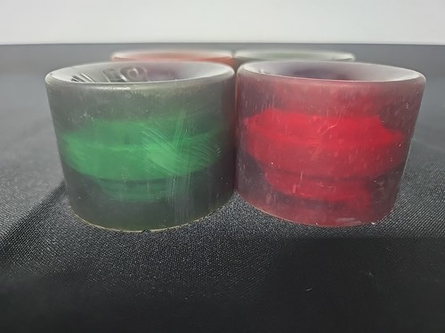 Set Of 4 Vintage Original OJ III Skateboard Wheels 60mm - Picture 2 of 3