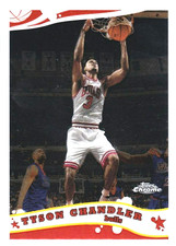 2005-06 Topps Chrome #48 Tyson Chandler Chicago Bulls