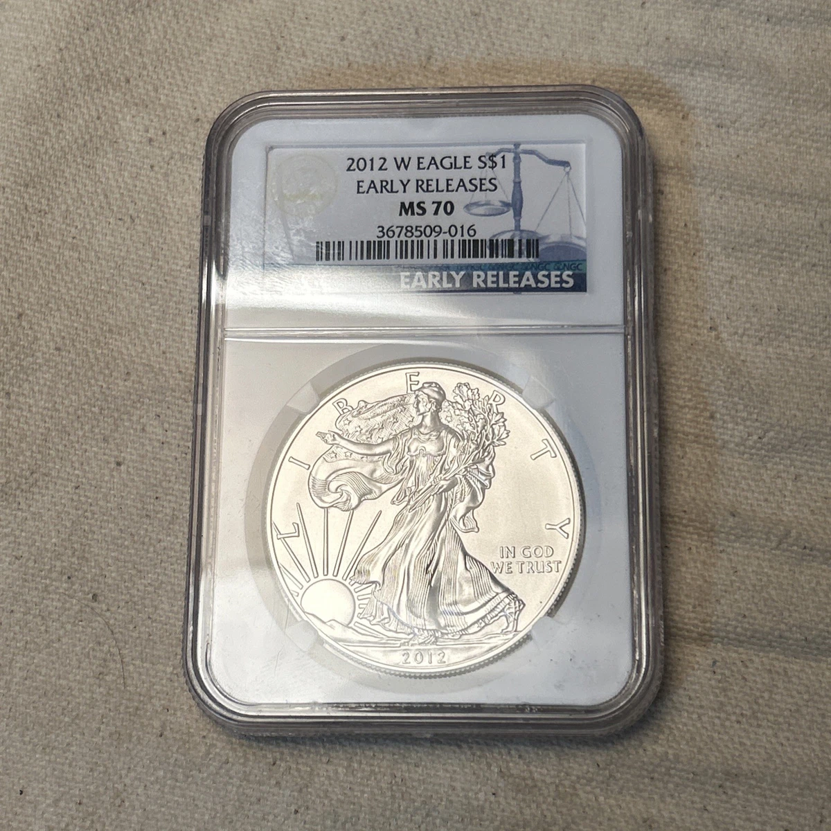 American Eagle MS 70 Graded 2012 Silver Bullion Coins for sale | eBay